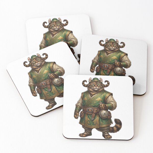 Item preview, Drunken Fist Cat – Kung Fu Master Martial Arts Cat designed and sold by TOOBIC.