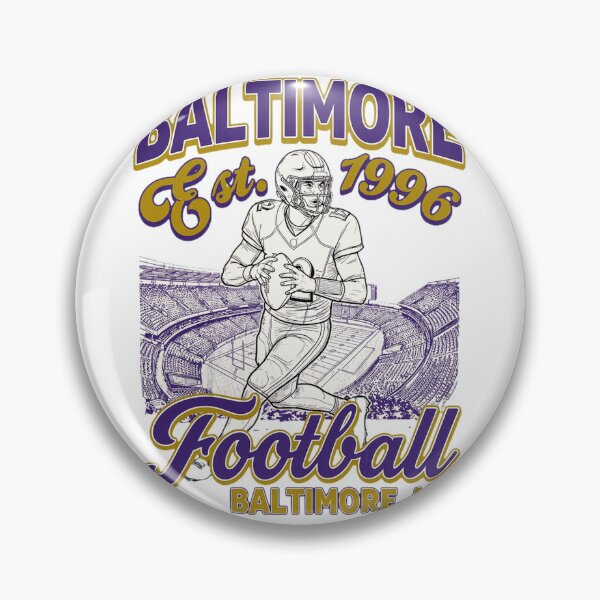 Item preview, Baltimore Football Est. 1996 Vintage Player T-Shirt designed and sold by RichardPa71968.
