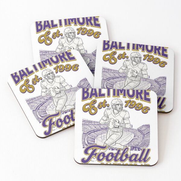 Item preview, Baltimore Football Est. 1996 Vintage Player T-Shirt designed and sold by RichardPa71968.