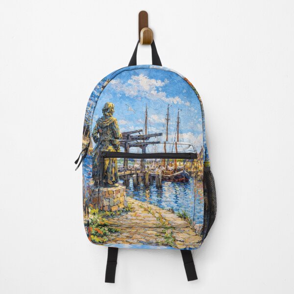 Item preview, A painting of Stavoren, the Netherlands – A Beautiful place in Europe. designed and sold by GalleryKauffeld.