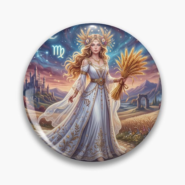 Item preview, Virgo sign designed and sold by cutegiftcore.