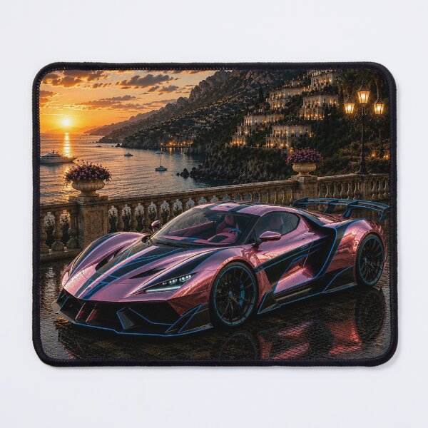 Item preview, Rose Titanium — Metallic Pink Luxury Supercar designed and sold by ZYVARENNE.