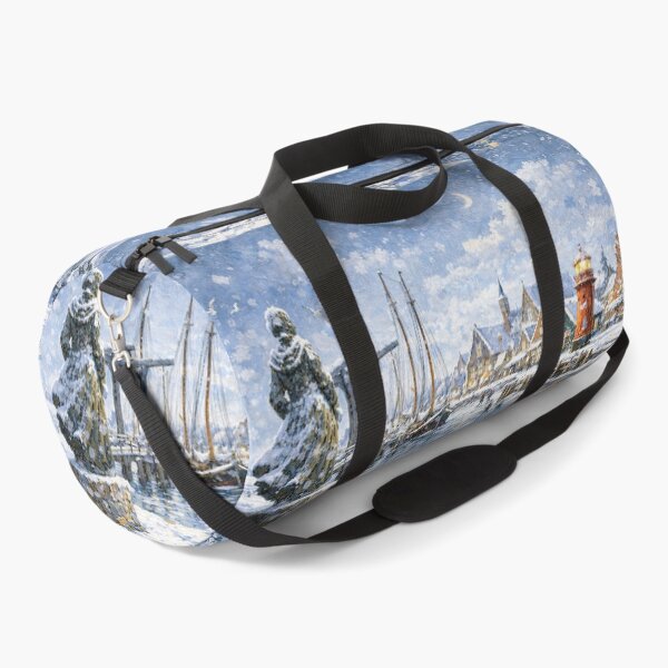 Item preview, Stavoren in the Netherlands painting – a winter scene in this beautiful European place. designed and sold by GalleryKauffeld.