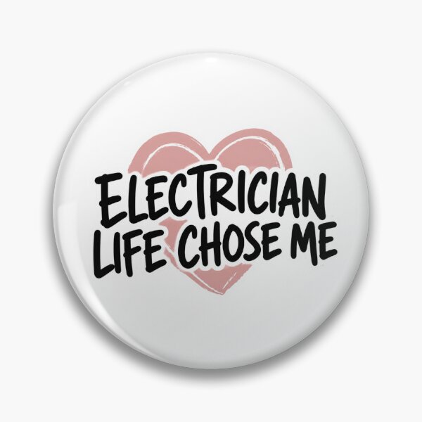 Item preview, Electrician Life Chose Me Funny Electrical Trade Worker Quote designed and sold by raedattia.