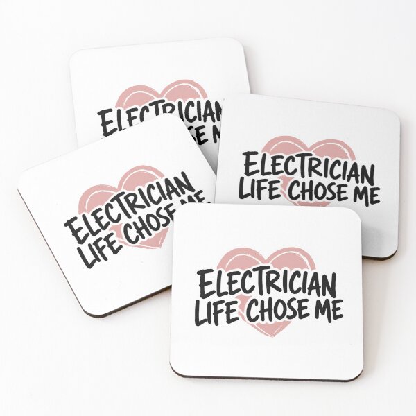 Item preview, Electrician Life Chose Me Funny Electrical Trade Worker Quote designed and sold by raedattia.