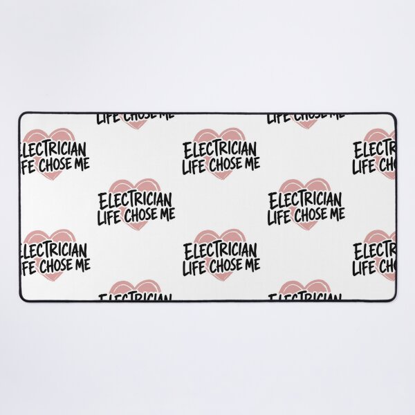 Item preview, Electrician Life Chose Me Funny Electrical Trade Worker Quote designed and sold by raedattia.