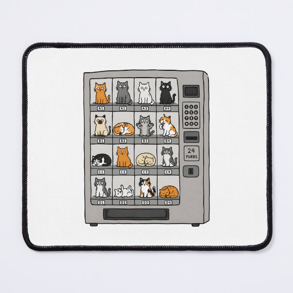 Item preview, Funny Cat Vending Machine Meme designed and sold by MonkiFlipp.