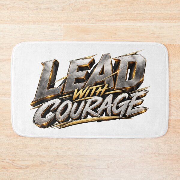 Item preview, Lead With Courage designed and sold by bolaAura.