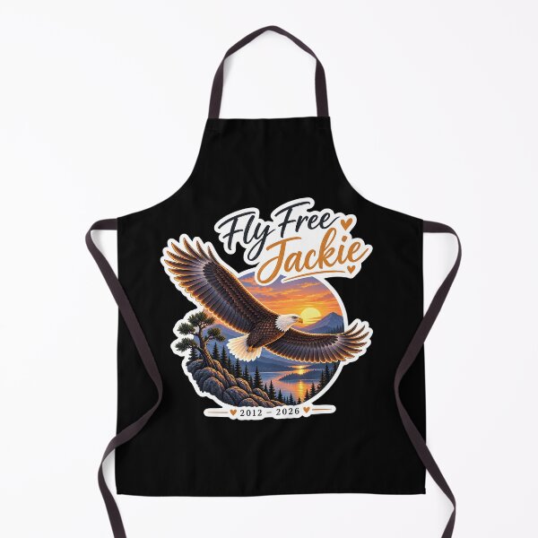 Item preview, Fly Free Jackie Big Bear Eagle Tribute designed and sold by Lina Caro.