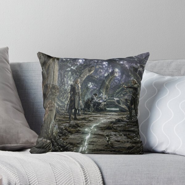 Item preview, Elven First Contact in the Crystal Ruins | Epic Sci-Fi Fantasy Forest Art designed and sold by Element Horizon Studio.