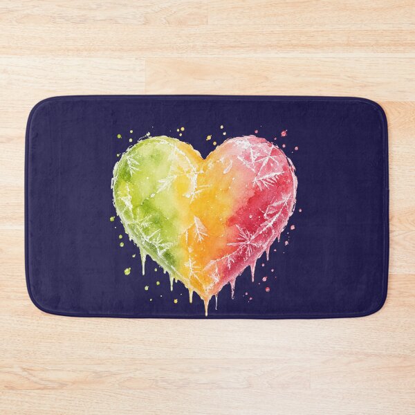 Item preview, Frozen heart in vibrant fruit colors designed and sold by Kisho.