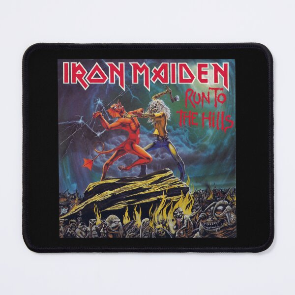 Item preview, Run To The Hills Irons Maidens Poster designed and sold by usgolnaro.