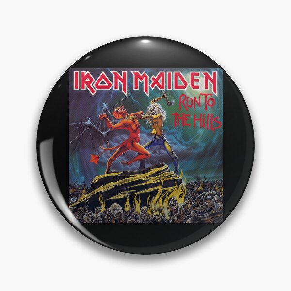 Item preview, Run To The Hills Irons Maidens Poster designed and sold by usgolnaro.