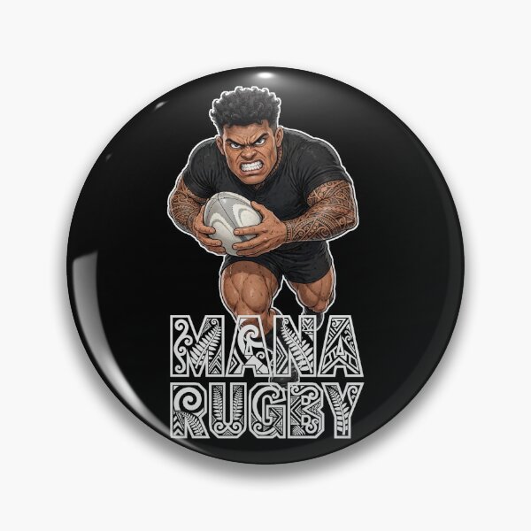 Item preview, Mana Rugby Player Tattoos - Polynesian Rugby - Maori designed and sold by Danh Style.