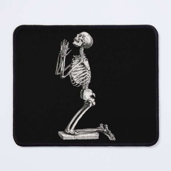 Item preview, Praying Skeleton on Ebony designed and sold by Wry.