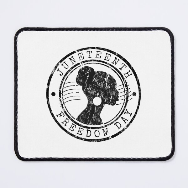 Item preview, Juneteenth Freedom Day Vintage Black Rubber Stamp designed and sold by chaaval.