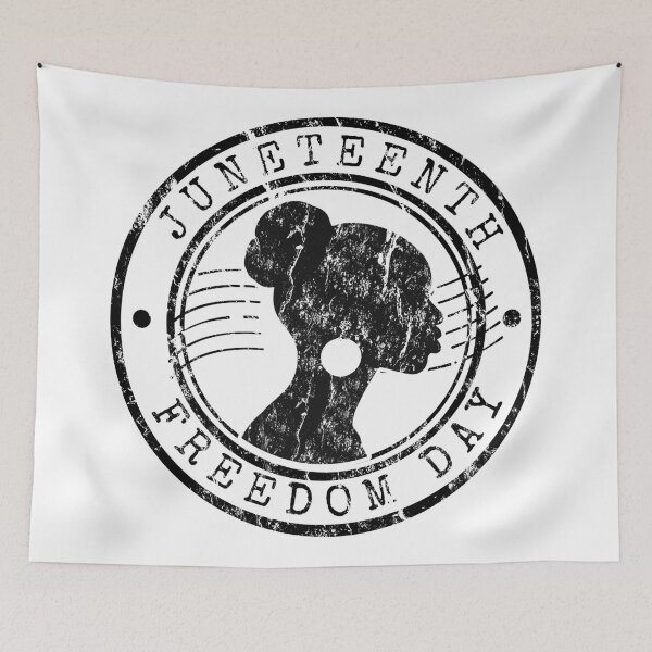 Item preview, Juneteenth Freedom Day Vintage Black Rubber Stamp designed and sold by chaaval.