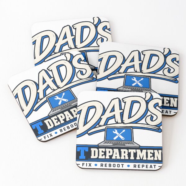 Item preview, Dad's IT Department – Funny Dad Tech Support designed and sold by jahiggin.