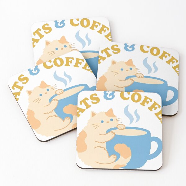 Item preview, Cats and Coffee designed and sold by Nacrot.