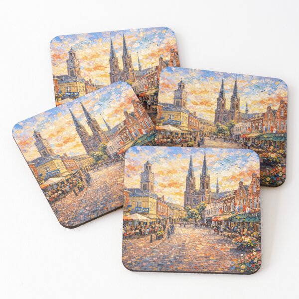 Item preview, A painting of Tilburg, the Netherlands – A Beautiful place in Europe. designed and sold by GalleryKauffeld.
