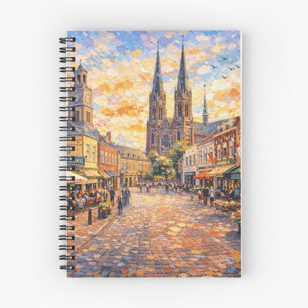 Item preview, A painting of Tilburg, the Netherlands – A Beautiful place in Europe. designed and sold by GalleryKauffeld.