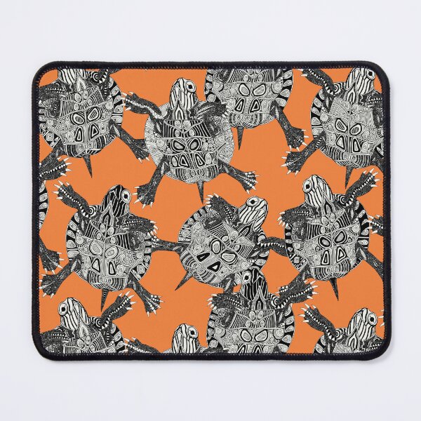 Item preview, turtle party persimmon designed and sold by scrummy.