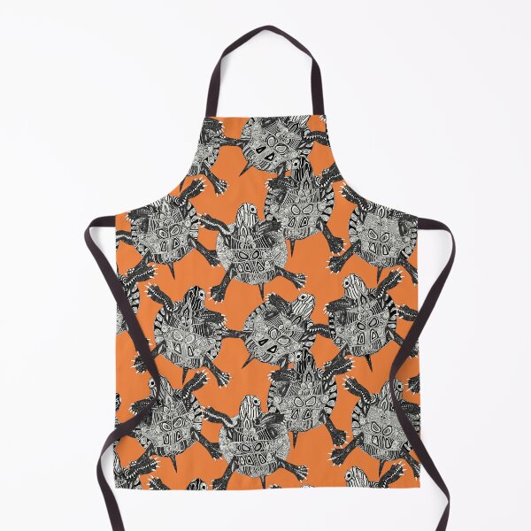Item preview, turtle party persimmon designed and sold by scrummy.