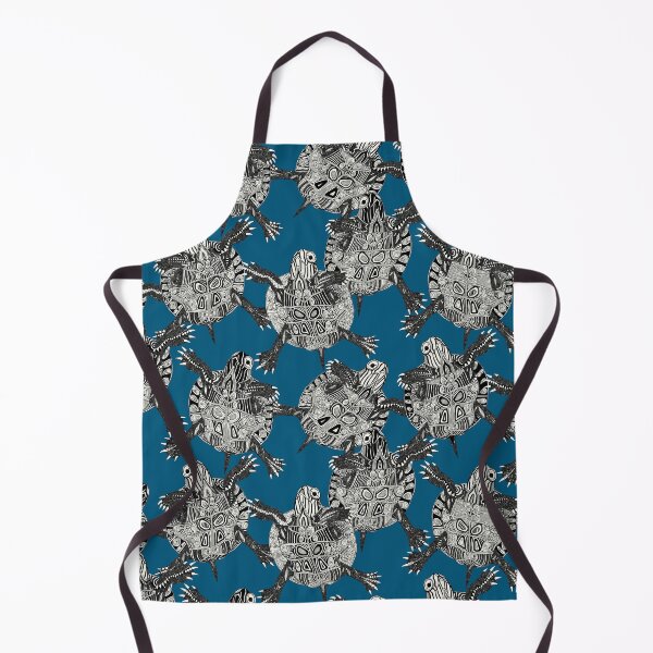 Item preview, turtle party ocean blue designed and sold by scrummy.