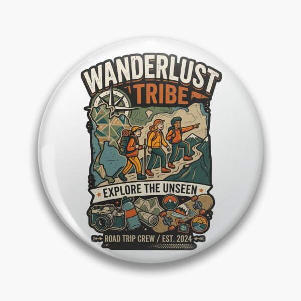 Item preview, Wanderlust Tribe Explore The Unseen designed and sold by KTD28_SHOP.