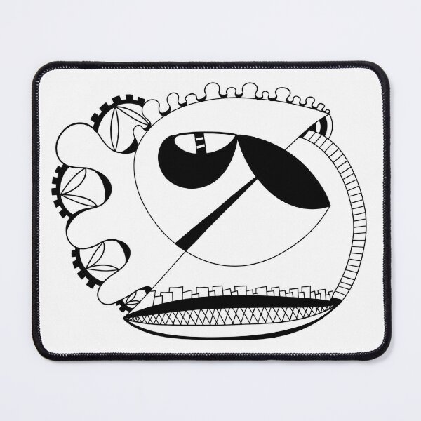 Item preview, I'm Being Abducted (Abstract Doodle) designed and sold by EttyArtDoodles.