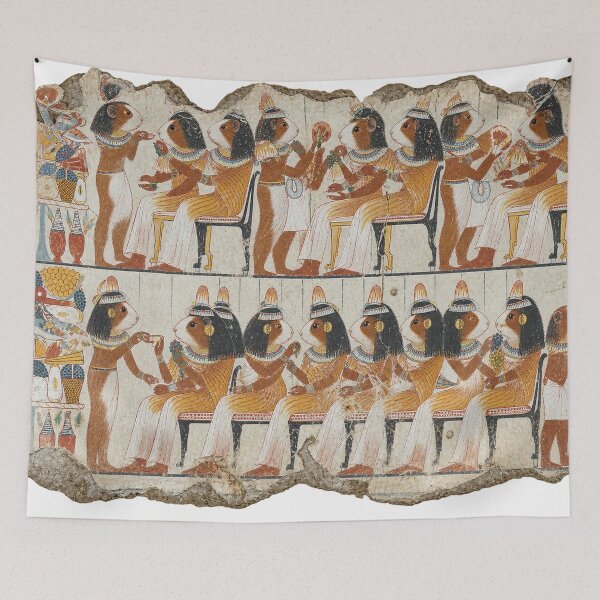Item preview, The Banquet from the Tomb of Nebamun designed and sold by gandolfwizard.