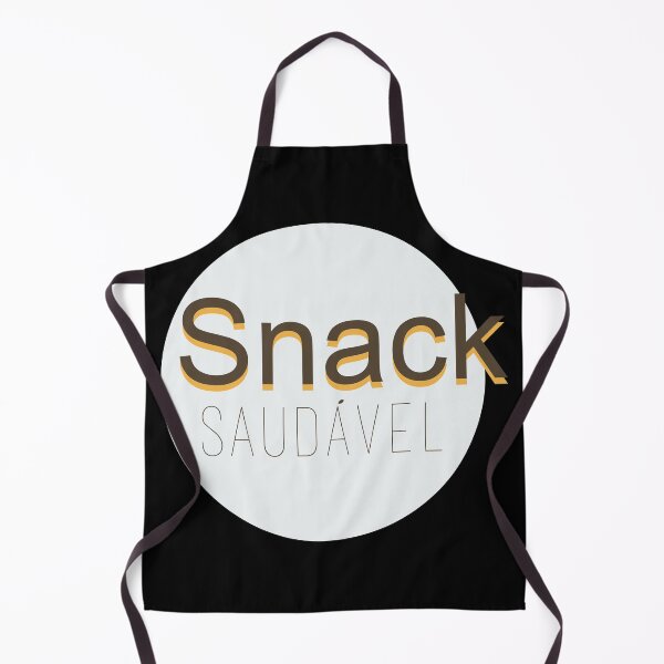 Item preview, Snack Saudavel Healthy Food Badge Logo designed and sold by Ulrike M 	 Werner.