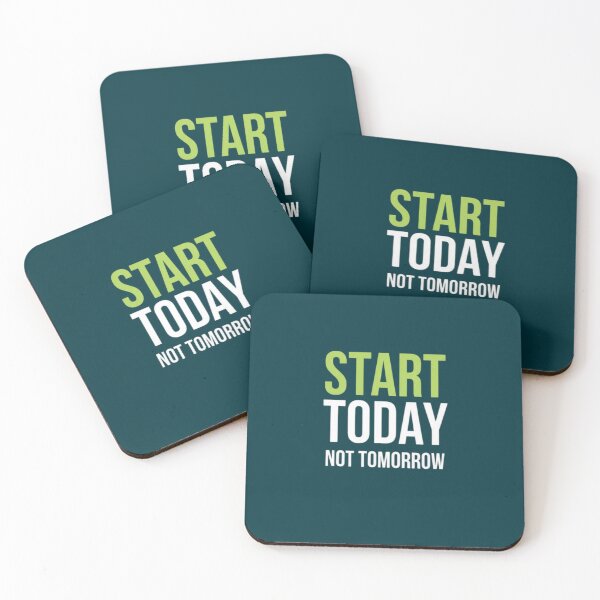 Item preview, Start Today Not Tomorrow designed and sold by Aise06.