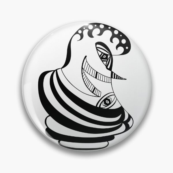 Item preview, My Eye Fell (Surreal Creature Doodle) designed and sold by EttyArtDoodles.
