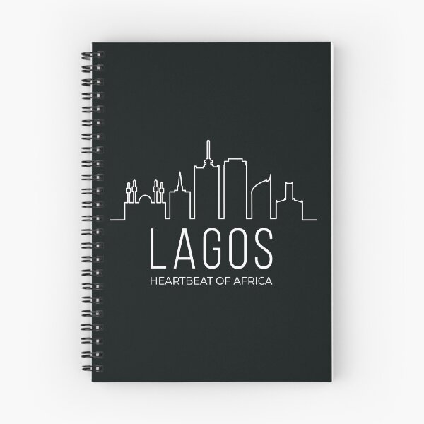 Item preview, Lagos Nigeria Heartbeat Of Africa | Minimalist Skyline designed and sold by MammothArt.