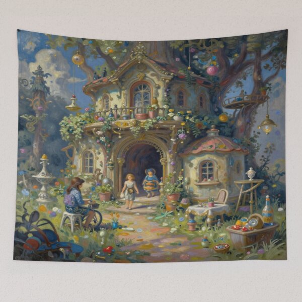 Item preview, Painterly Treehouse – Morisot Inspiration designed and sold by FotoworldEdel.