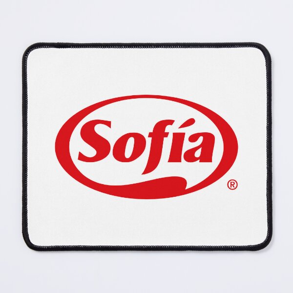 Item preview, Sofia Oval Brand Red Logo designed and sold by Ulrike M 	 Werner.