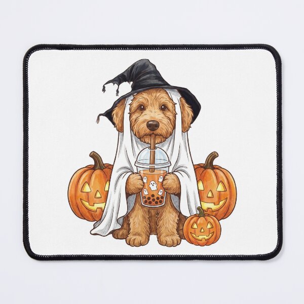 Item preview, Goldendoodle Ghost and Boba Cute Halloween Dog Humor designed and sold by hemagamo.