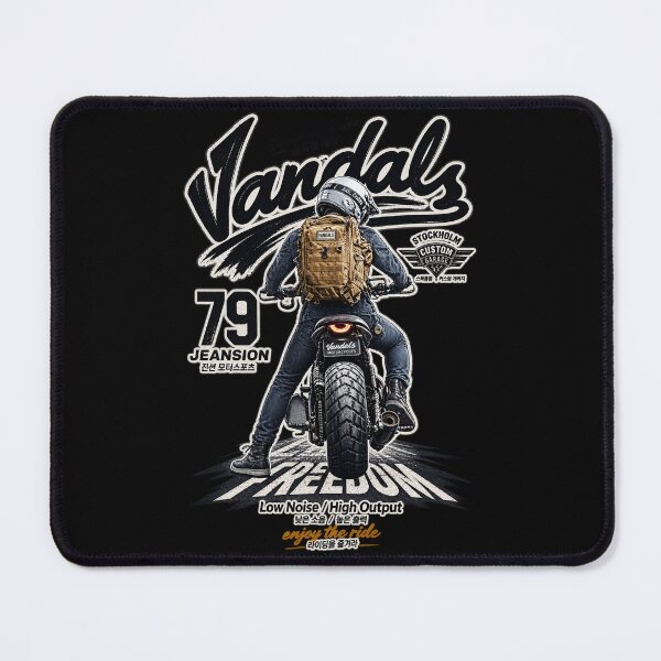 Item preview, Vandals Motorcycle - Custom Garage Biker & Korean designed and sold by SeoulVibeStudio.