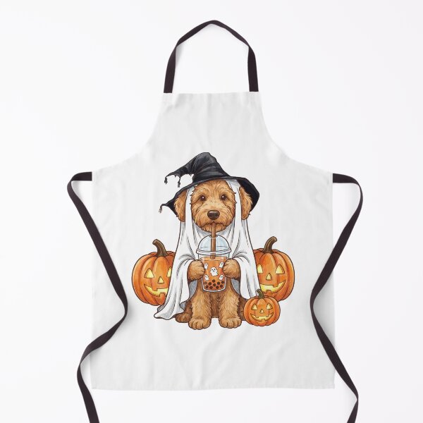 Item preview, Goldendoodle Ghost and Boba Cute Halloween Dog Humor designed and sold by hemagamo.