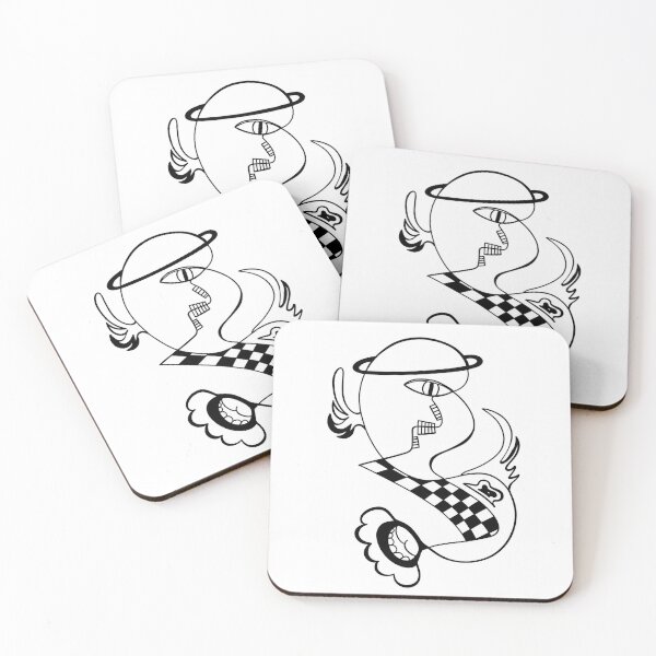 Item preview, Surreal Creatures Playing Chess Doodle designed and sold by EttyArtDoodles.