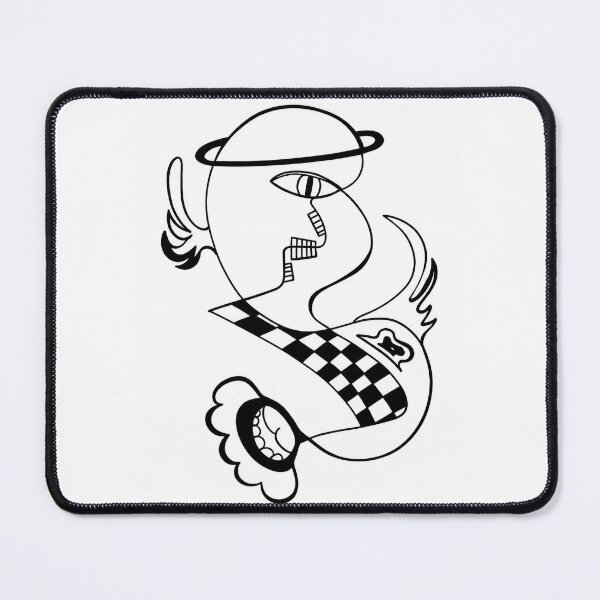 Item preview, Surreal Creatures Playing Chess Doodle designed and sold by EttyArtDoodles.