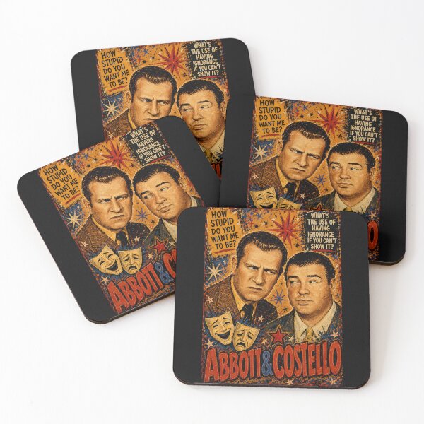 Item preview, Abbott and Costello designed and sold by TeeCodes.