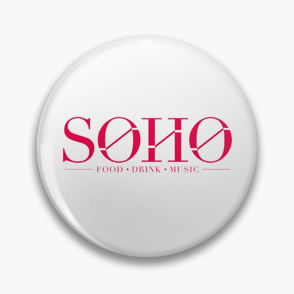 Item preview, SOHO Food Drink Music Modern Serif Logo designed and sold by Ulrike M 	 Werner.