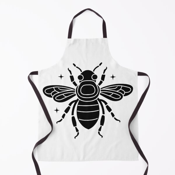 Item preview, Celestial Honey Bee Celestial Mystical Insect Silhouette designed and sold by Vision Crafted.