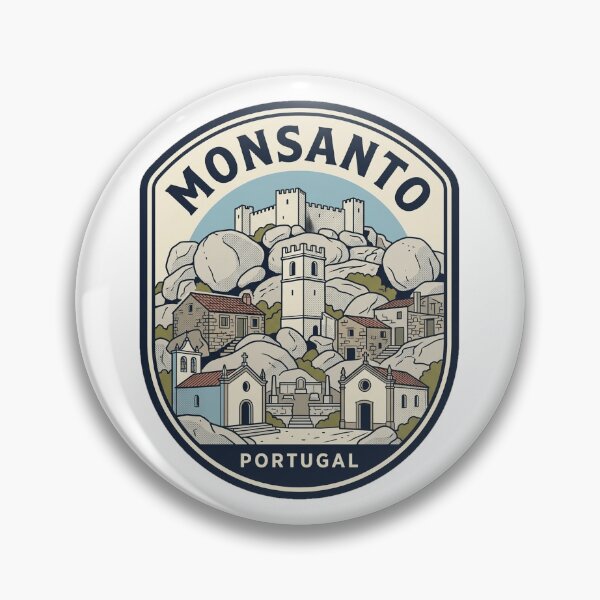 Item preview, Monsanto Portugal Vintage Travel Badge designed and sold by k3rstman1.