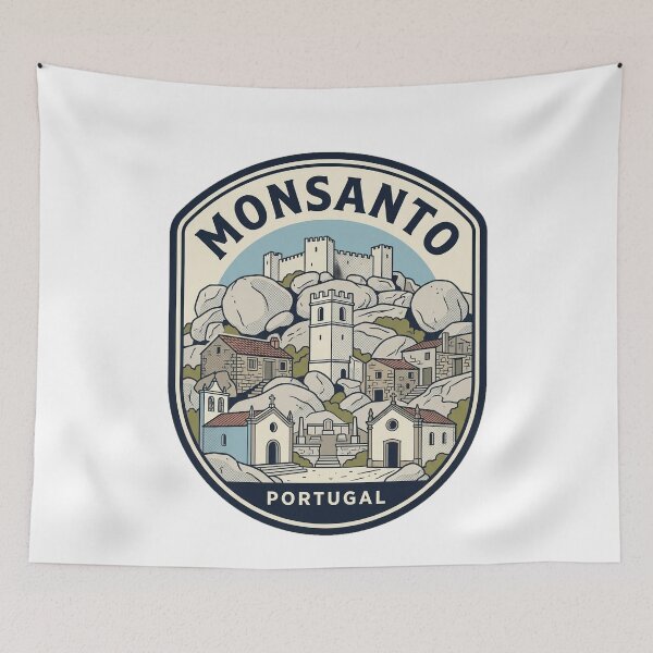 Item preview, Monsanto Portugal Vintage Travel Badge designed and sold by k3rstman1.