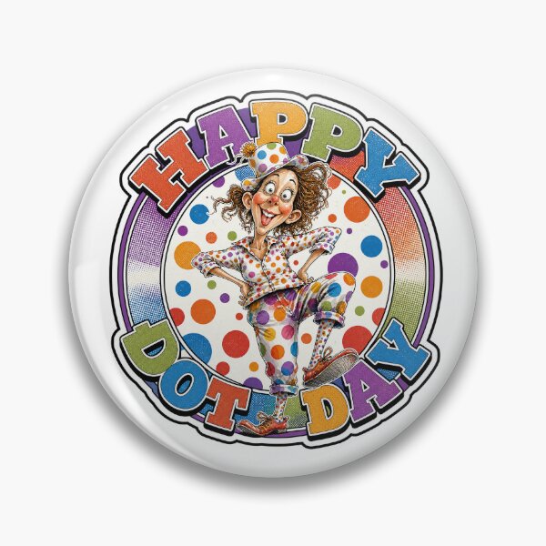 Item preview, Happy Dot Day Colorful Creativity Celebration Design designed and sold by Wilcox PhotoArt.