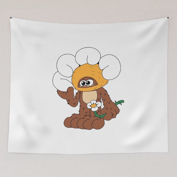 Item preview, flower monster with sunflower hood designed and sold by Cartoonivacloth.