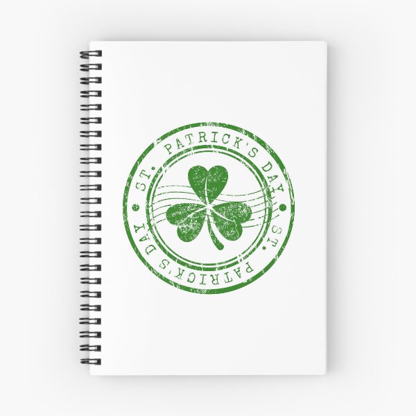 Item preview, St Patricks Day Shamrock Vintage Green Rubber Stamp designed and sold by chaaval.